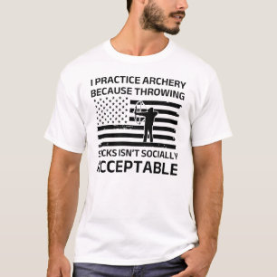Camiseta Practico Arco Arco divertido