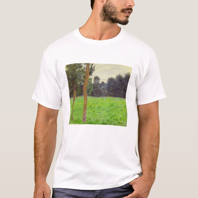 Camiseta Pradera del la de los dans de Claude Monet el | (Anverso)