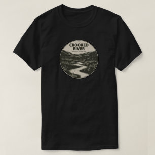 Camiseta Pradera Nacional Crooked River Oregon Corriente