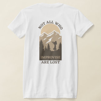 Camiseta Pradera Violín No Todos Los Que Improvisan Están P