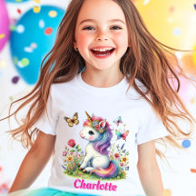 Prado de flores silvestres de unicornio con brillo
