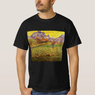 Camiseta Prado en las montañas de Vincent van Gogh