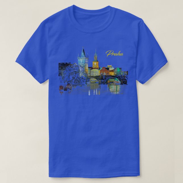 Camiseta Praga (Diseño del anverso)