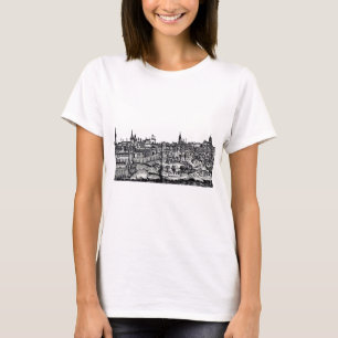 Camiseta Praga capital medieval de la República Checa