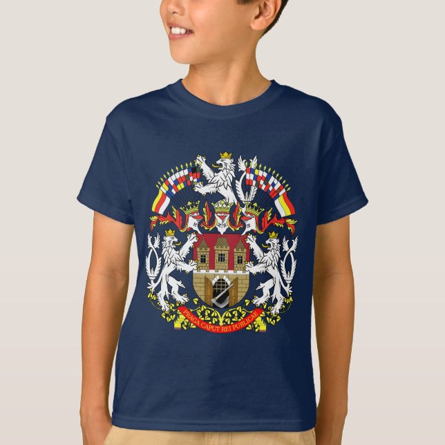 Camiseta Praga, checa (Anverso)