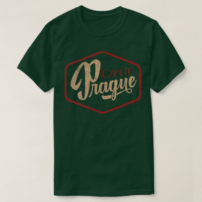 Camiseta Praga Checo (Diseño del anverso)