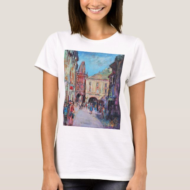 Camiseta Praga lateral soleada (Anverso)