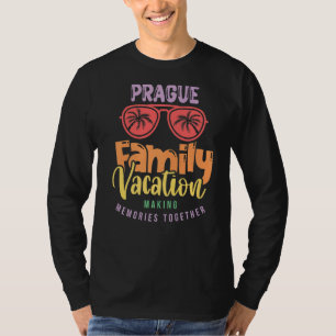 Camiseta Praga Vacaciones familiares coincidentes