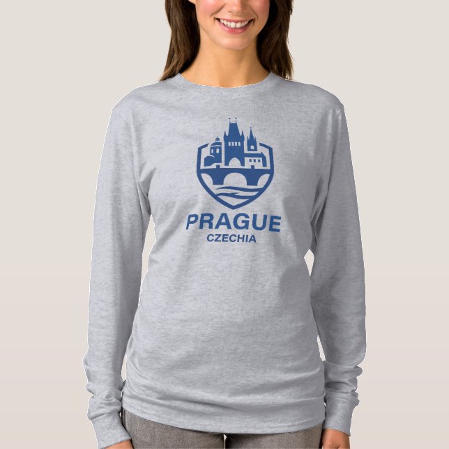 Camiseta Prague Czechia Europe (Anverso)