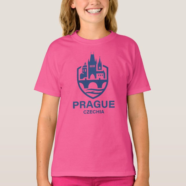 Camiseta Prague Czechia Europe (Anverso)