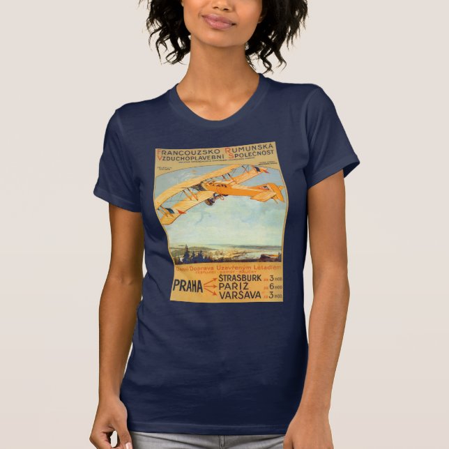 Camiseta Praha ~ Franco Roumanie (Anverso)