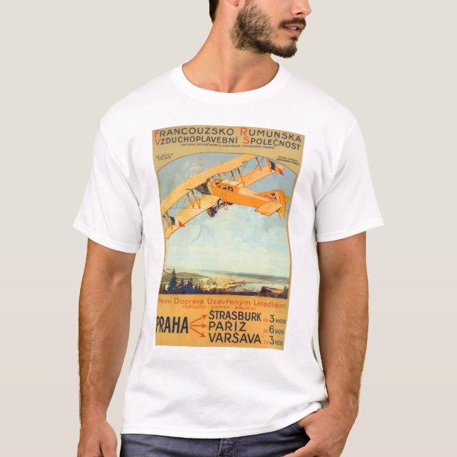 Camiseta Praha ~ Franco Rumania (Anverso)