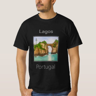 Camiseta Praia da Dona Ana, Lagos, Portugal