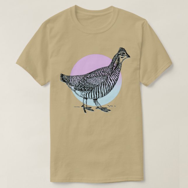 Camiseta Prairie Chicken (Diseño del anverso)
