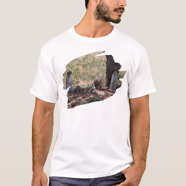 Camiseta Prairie Dog Family (Anverso)