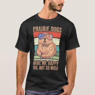 Camiseta Prairie Dogs Mascota Animal Forest Animals Prairie