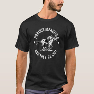 Camiseta Prairie Meadows Hipódromo Carreras de Caballos Ecu