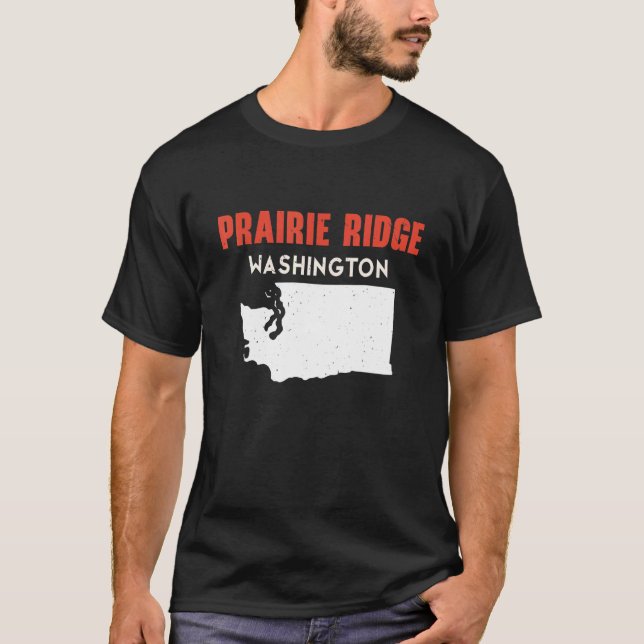 Camiseta Prairie Ridge Washington Estados Unidos de América (Anverso)