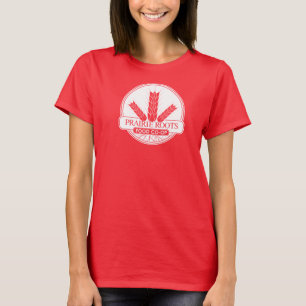 Camiseta Prairie Roots White Center Logo T-Shirt