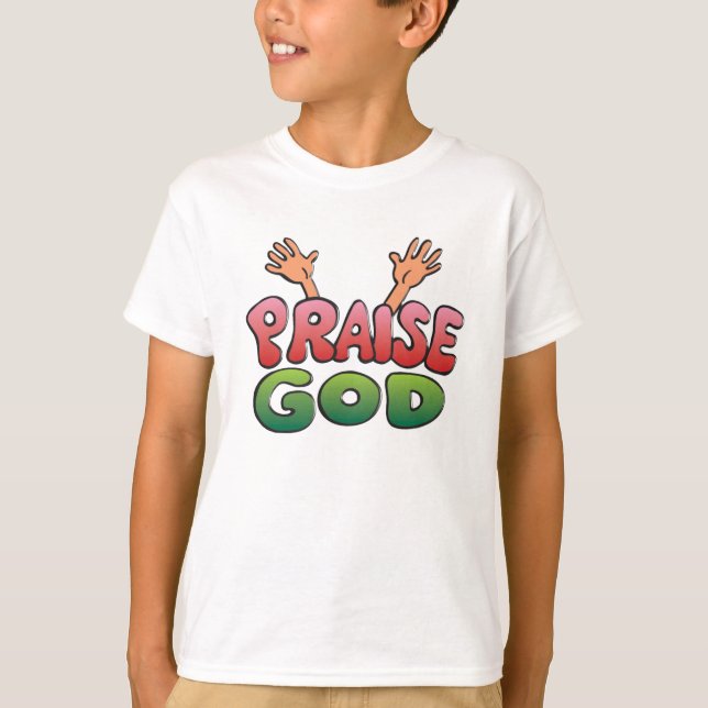 CAMISETA PRAISE GOD (Anverso)