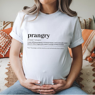 Camiseta Prangry Pregnancy Tee Baby Shower Gift