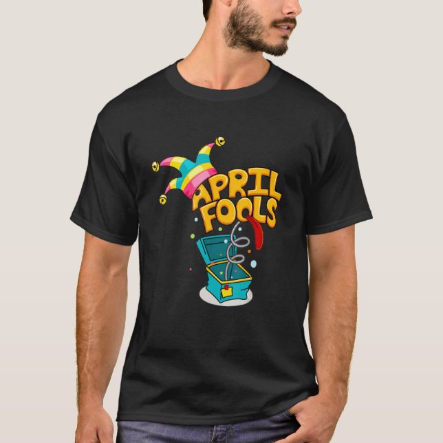 Camiseta Prank Silly April Fools Day Chiste Fiesta (Anverso)