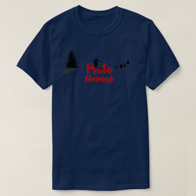 Camiseta Prato Nevoso Ski Long (Diseño del anverso)