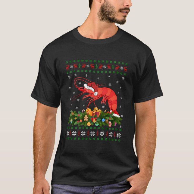 Camiseta Prawn Fish Santa Ugly Prawn (Anverso)