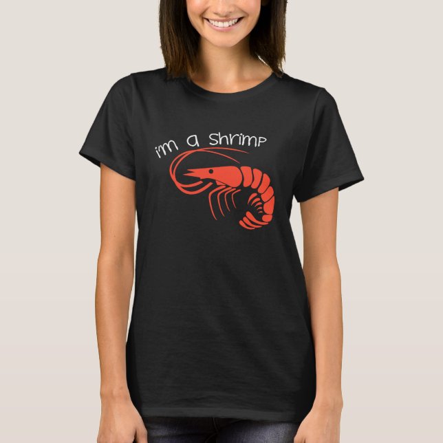 Camiseta prawn food shrimp (Anverso)