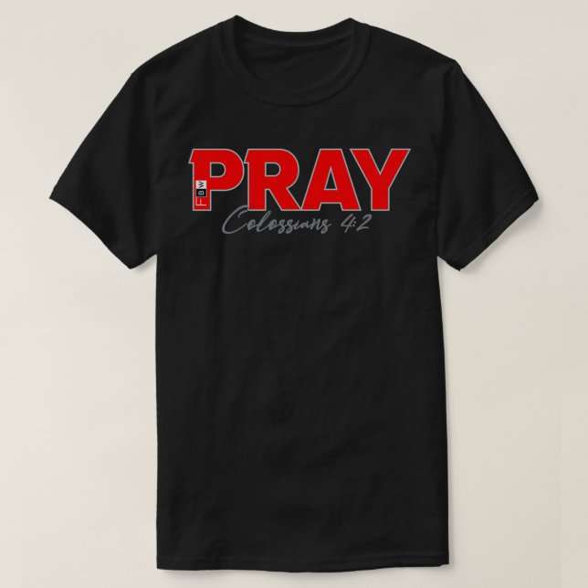 Camiseta Pray FBW Premium (Diseño del anverso)