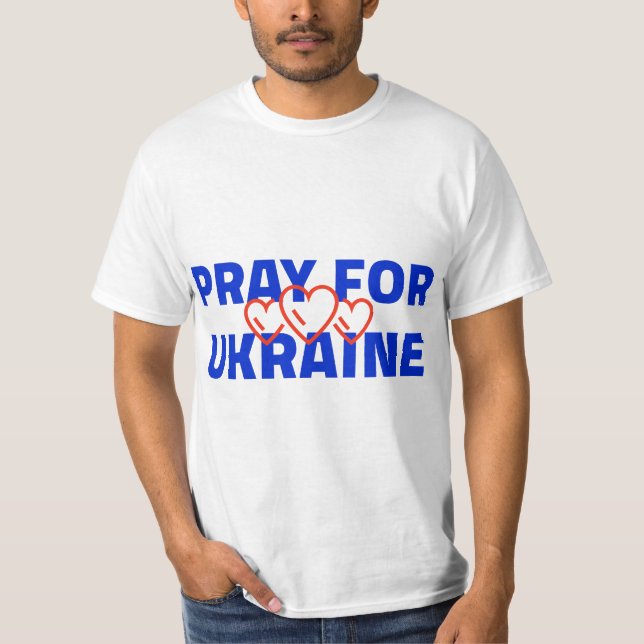 Camiseta Pray for Ukraine I Stand With Ukraine Pray For Ukr (Anverso)