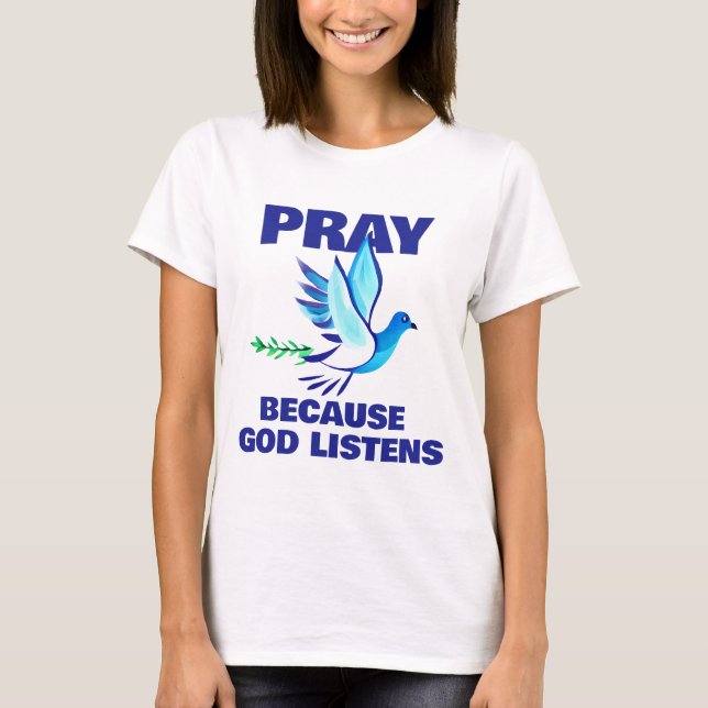 Camiseta PRAY Poster (Anverso)
