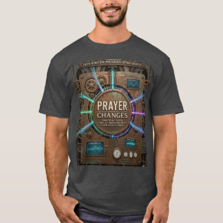 Camiseta Prayer Changes – Steampunk Control Panel T-Shirt