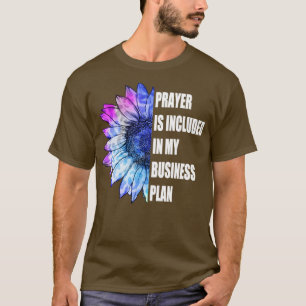 Camiseta Prayer Is Included In My Business Plan Funny Boss