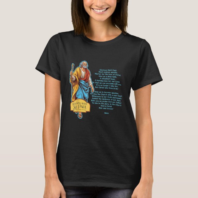 Camiseta Prayer of St Paul (Anverso)