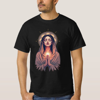 Camiseta Prayers in the Shadows - Goth Madonna