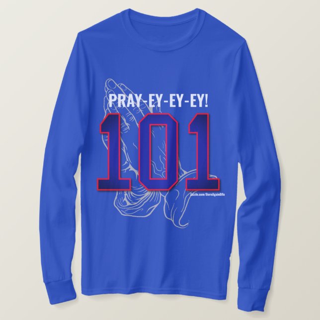 Camiseta ¡PRAYEYEYEY! 101 palangreros o (Anverso del diseño)