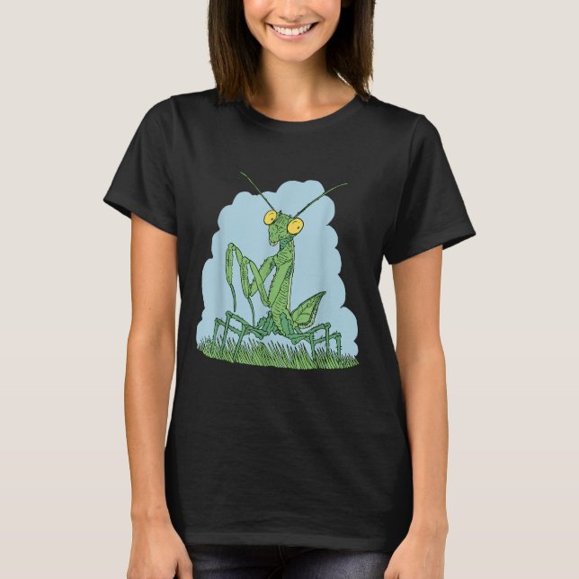 Camiseta Praying Mantis For Kids Boys Toddler Men Women Bug (Anverso)