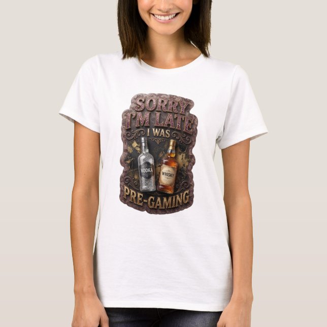 Camiseta PRE GAMING Witty Gold (Anverso)