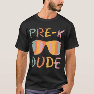 Camiseta Pre K Dude de vuelta a la escuela