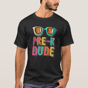 Camiseta Pre K Dude de vuelta a la escuela
