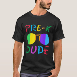 Camiseta Pre K Dude de vuelta a la escuela