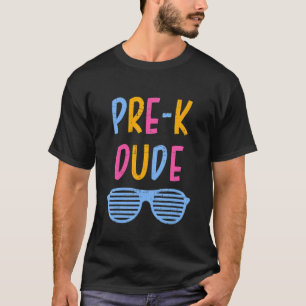 Camiseta Pre K Dude De Vuelta Al Colegio Primer Día De Pree