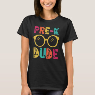 Camiseta Pre k Dude Vuelve A La Escuela