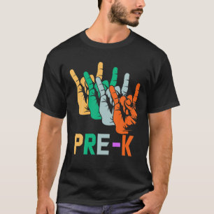 Camiseta Pre-K Es Mi Jam Vintage Studen Profesor De Boombox