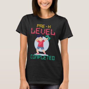 Camiseta Pre K Game Over Gamer Graduation Dabbing Boy