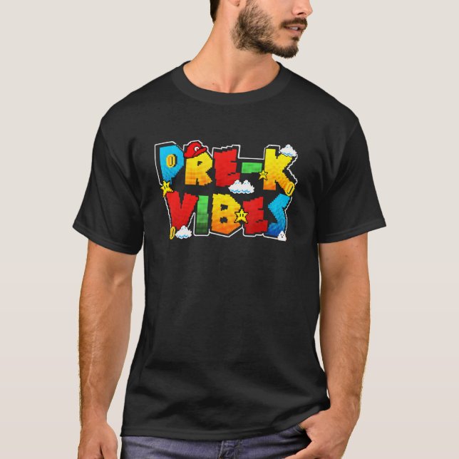 Camiseta Pre K Vibes Last Day Of School Graduation For Kids (Anverso)
