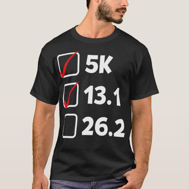 Camiseta Pre Marathon Checklist Funny Running  (Anverso)
