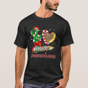 Camiseta Pre School Squad Funny Christmas Pre School Teache