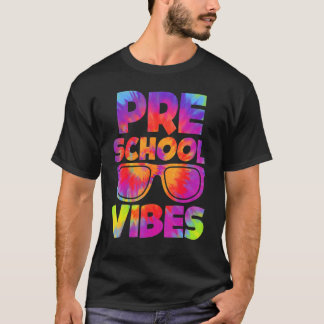 Camiseta Pre School Vibes Back To School Students Teachers